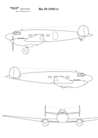 Чертежи Як-10 (1944 г). Лист 1
